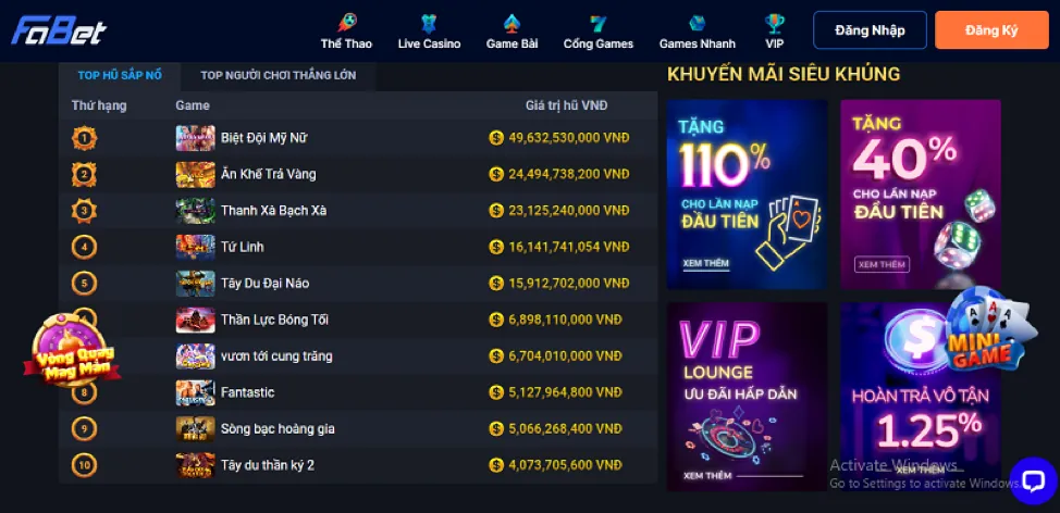 Mẹo chơi casino trực tuyến và nổ hũ tại 68win12 app